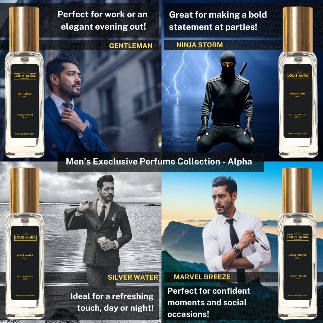 Louis Aura Perfume Combo For Men - Alpha