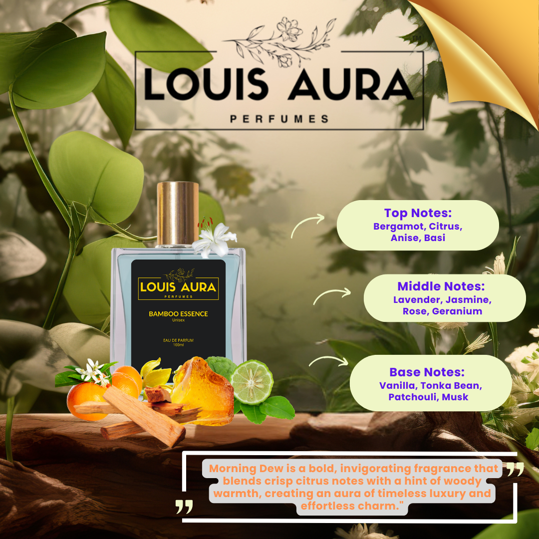 Louis Aura Bamboo Essence, Perfume for Unisex - 50ml