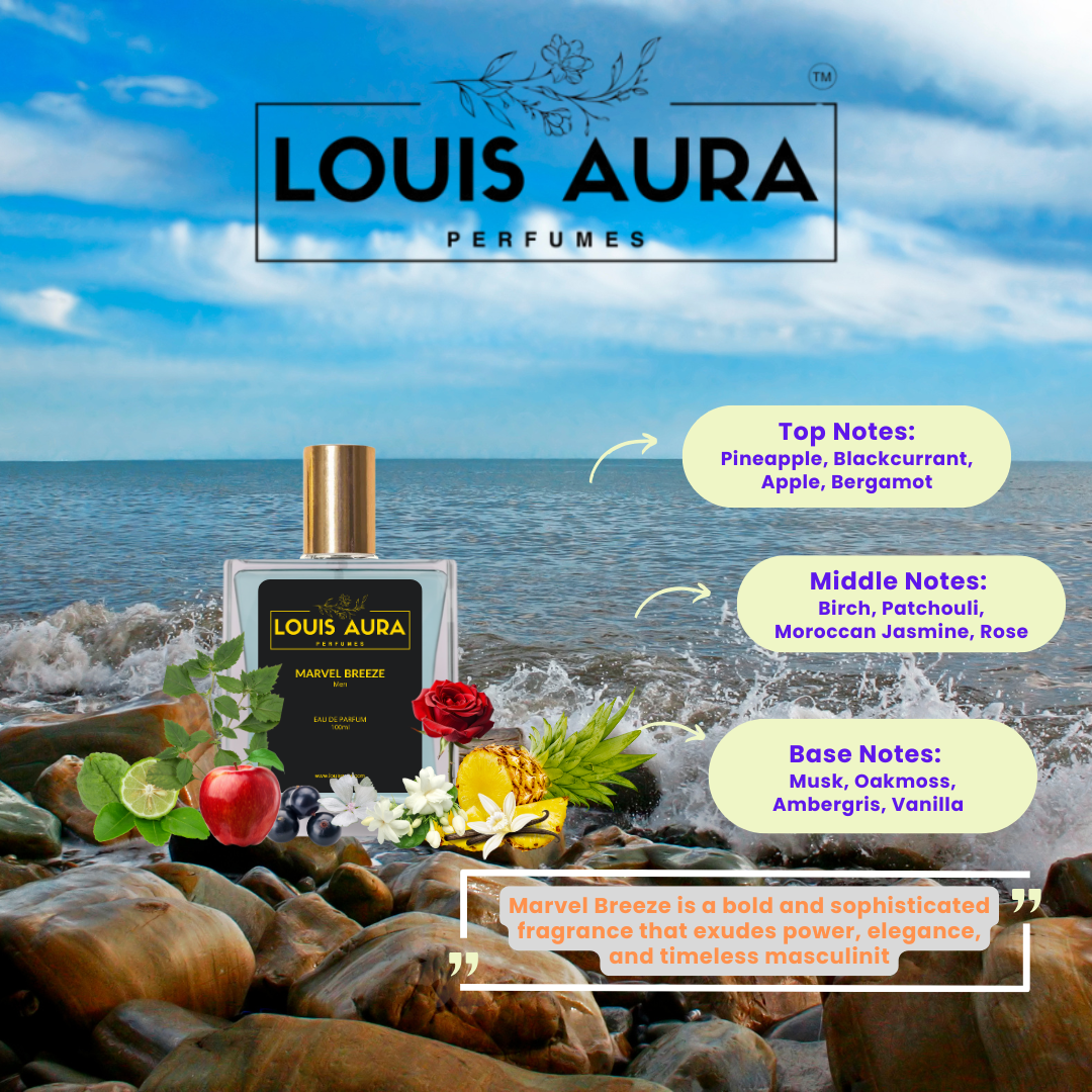 Louis Aura Marvel Breeze, Perfume for Men - 50ml