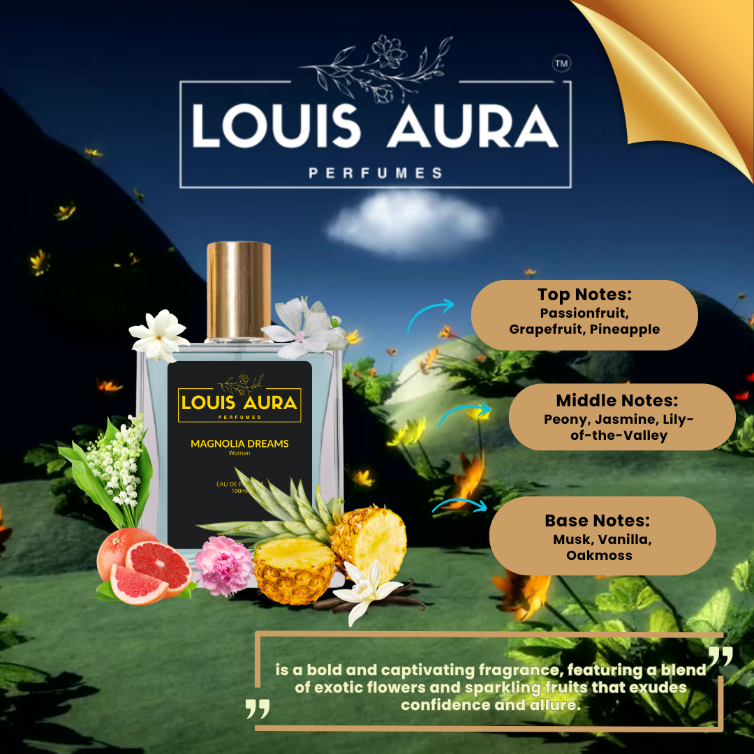 Louis Aura Magnolia Dreams, Perfume for Women - 50ml