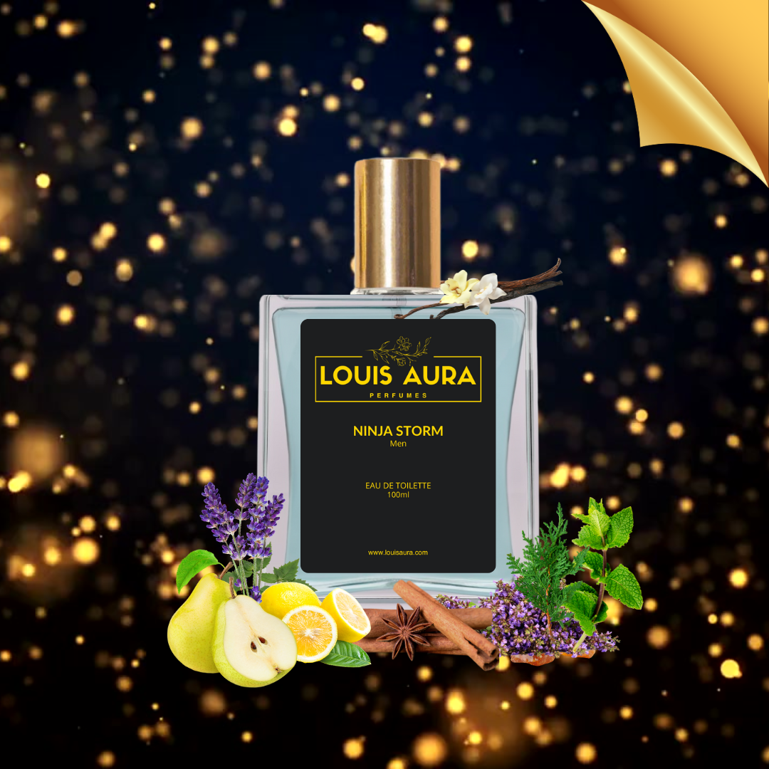 Louis Aura Ninja Storm, Perfume for Men - 50ml